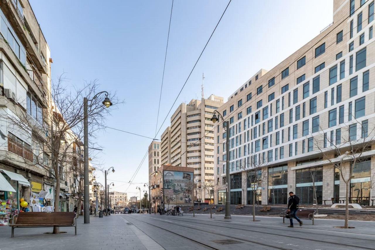Magical 3Br/Parking With Amazing View, City Center Gerusalemme Esterno foto