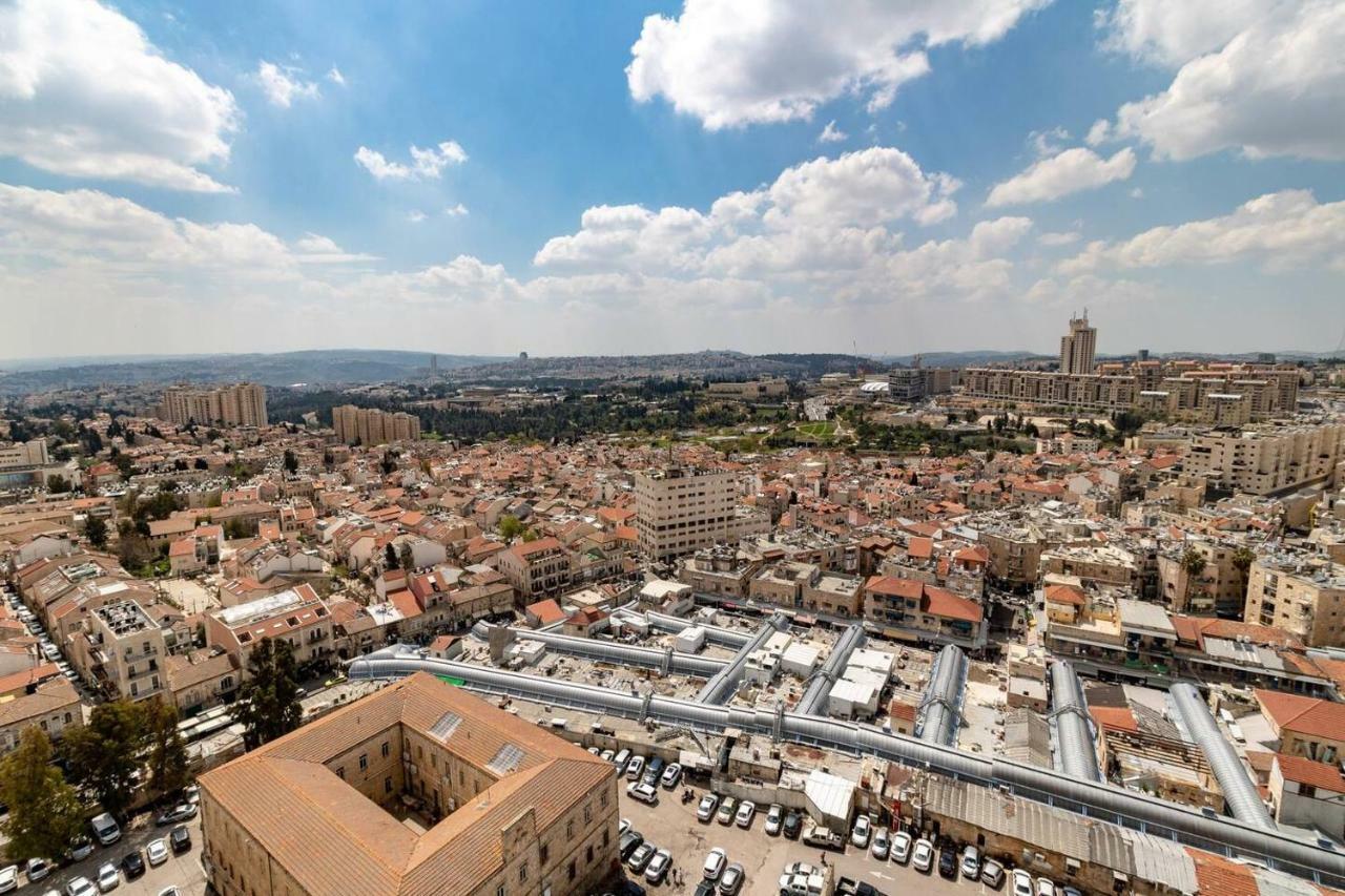 Magical 3Br/Parking With Amazing View, City Center Gerusalemme Esterno foto