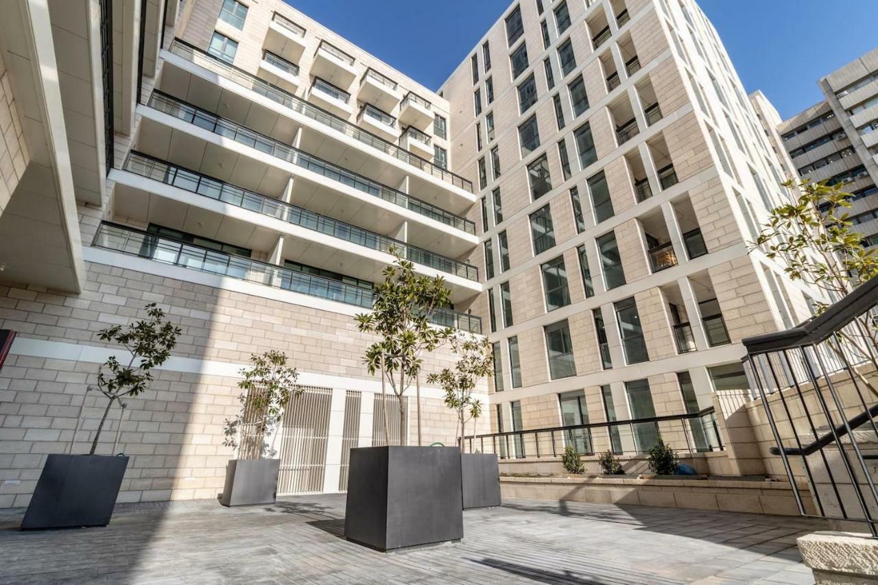 Magical 3Br/Parking With Amazing View, City Center Gerusalemme Esterno foto
