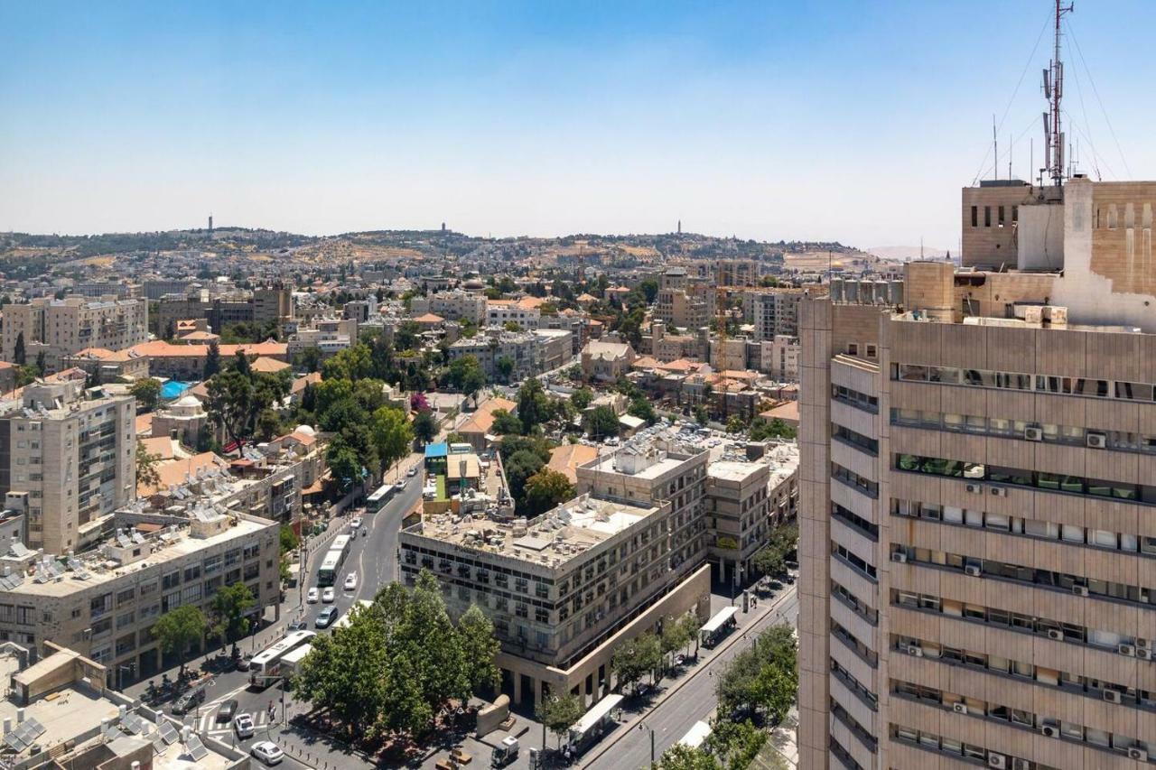 Magical 3Br/Parking With Amazing View, City Center Gerusalemme Esterno foto